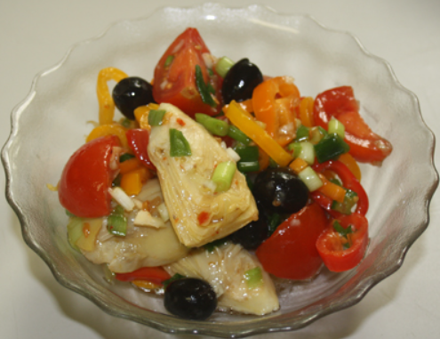 Easy Artichoke Heart Salad